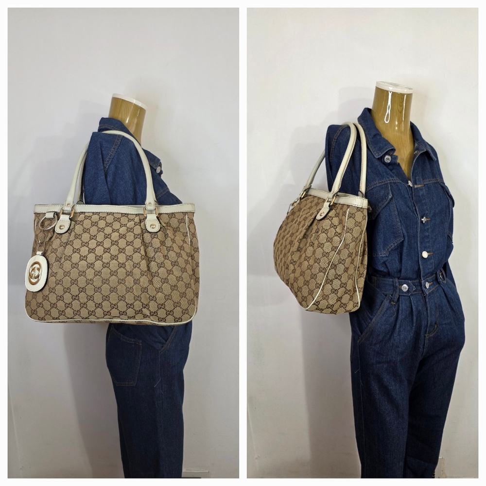✨️GUCCI GG Canvas Sukey Tote Bag